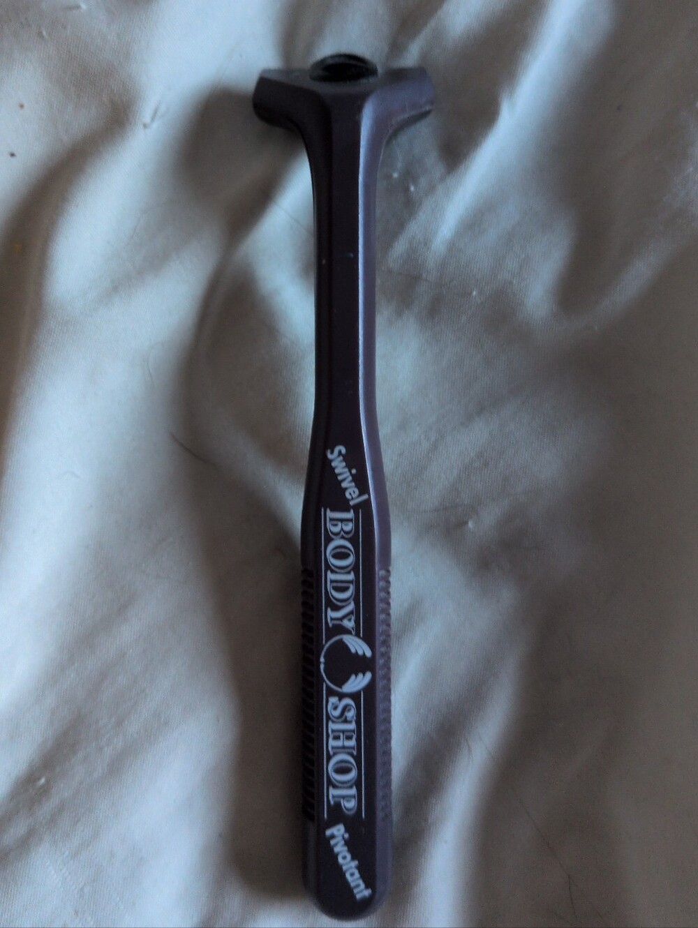 Vintage Body Shop Swivel Razor Brown Shaving Tool